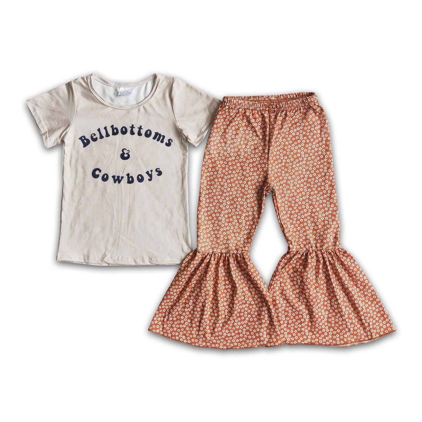 BELL BOTTOMS AND COWBOYS PANT SET