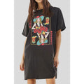 HOWDY YEEHAW COWGIRL CARD MINERAL WASHED DRESS