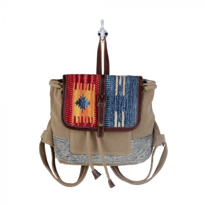 MYRA AMBER AND AZURE BACKPACK BAG - S-3052