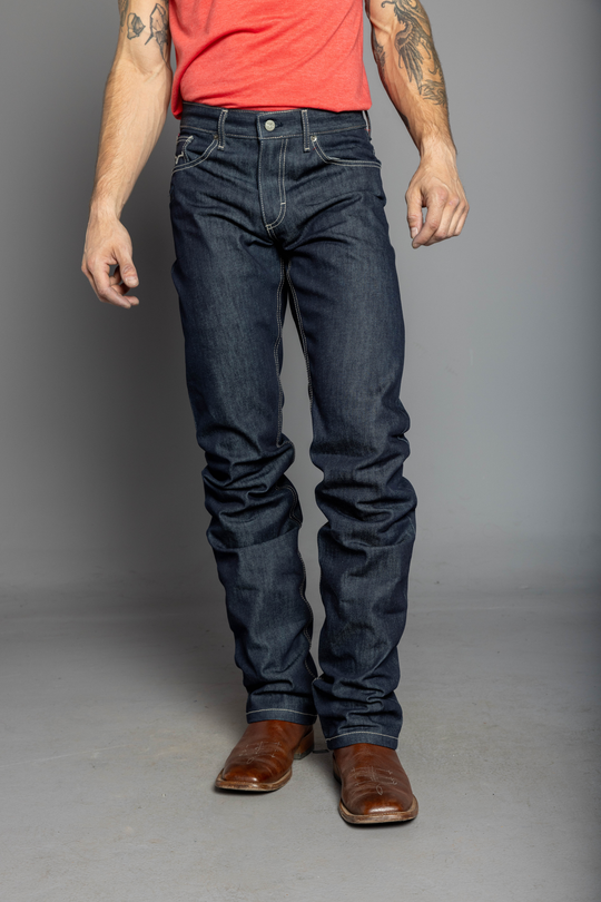 MENS KIMES JEANS - RAW JAMES BLUE