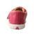 *INFANT DRIVING MOCCASINS - PINK/MULTI CANVAS ICA0003