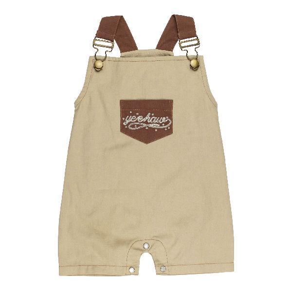 ORGANIC TWILL SLEEVELESS OVERALL