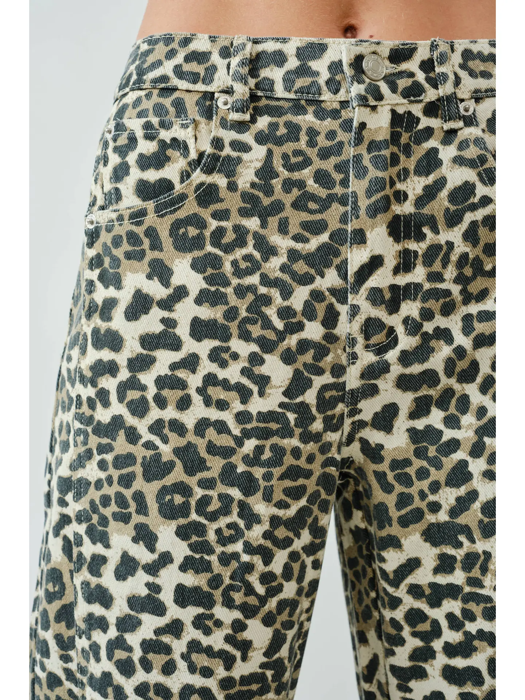 Slouchy Relax Fit Crop Barrel Jeans