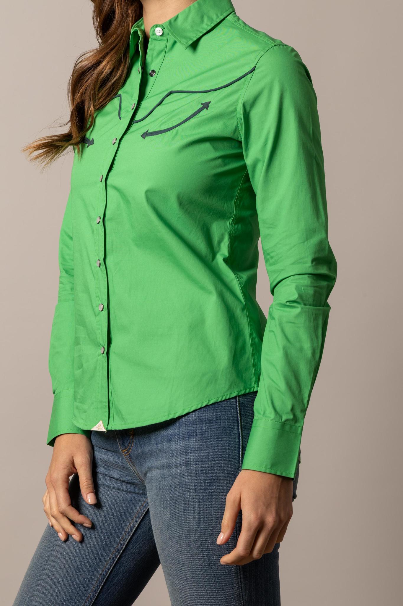 LOGO HORN LONG SLEEVE - KELLY GREEN