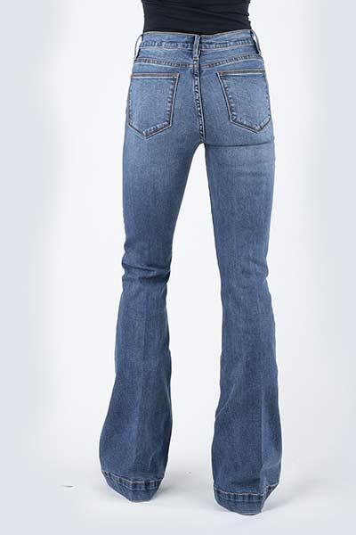 WOMENS JEAN 921 HIGH RISE FLARE FIT HIGH WAIST FLARE 11-054-0921-2400 BU