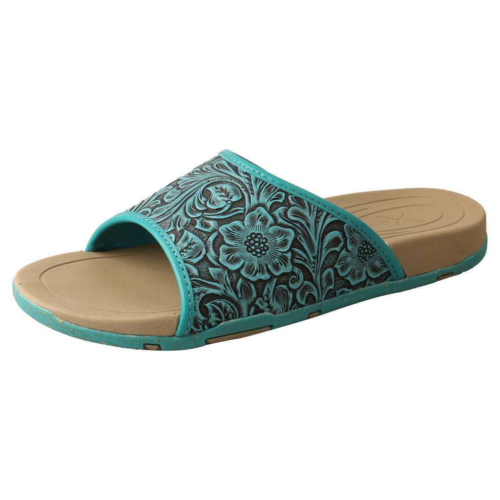 Sandal - Dark Teal & Teal WSD0036