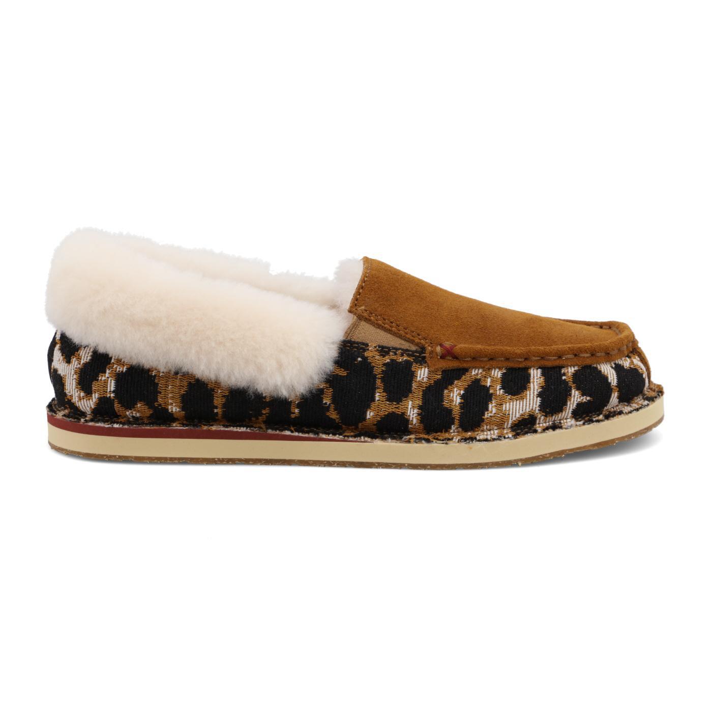 Slip-On Loafer - Tan & Cheetah - WCL0015
