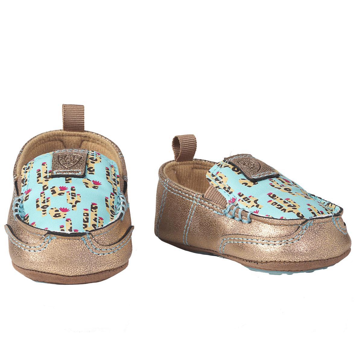 ARIAT PIPER STYLE LIL’ STOMPERS INFANT GIRLS CASUALS CACTUS TURQUOISE