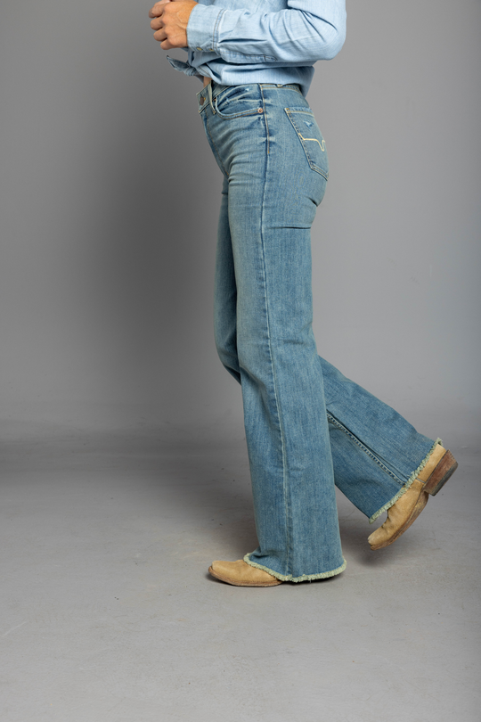 KIMES WOMENS JEANS - OLIVIA BLUE