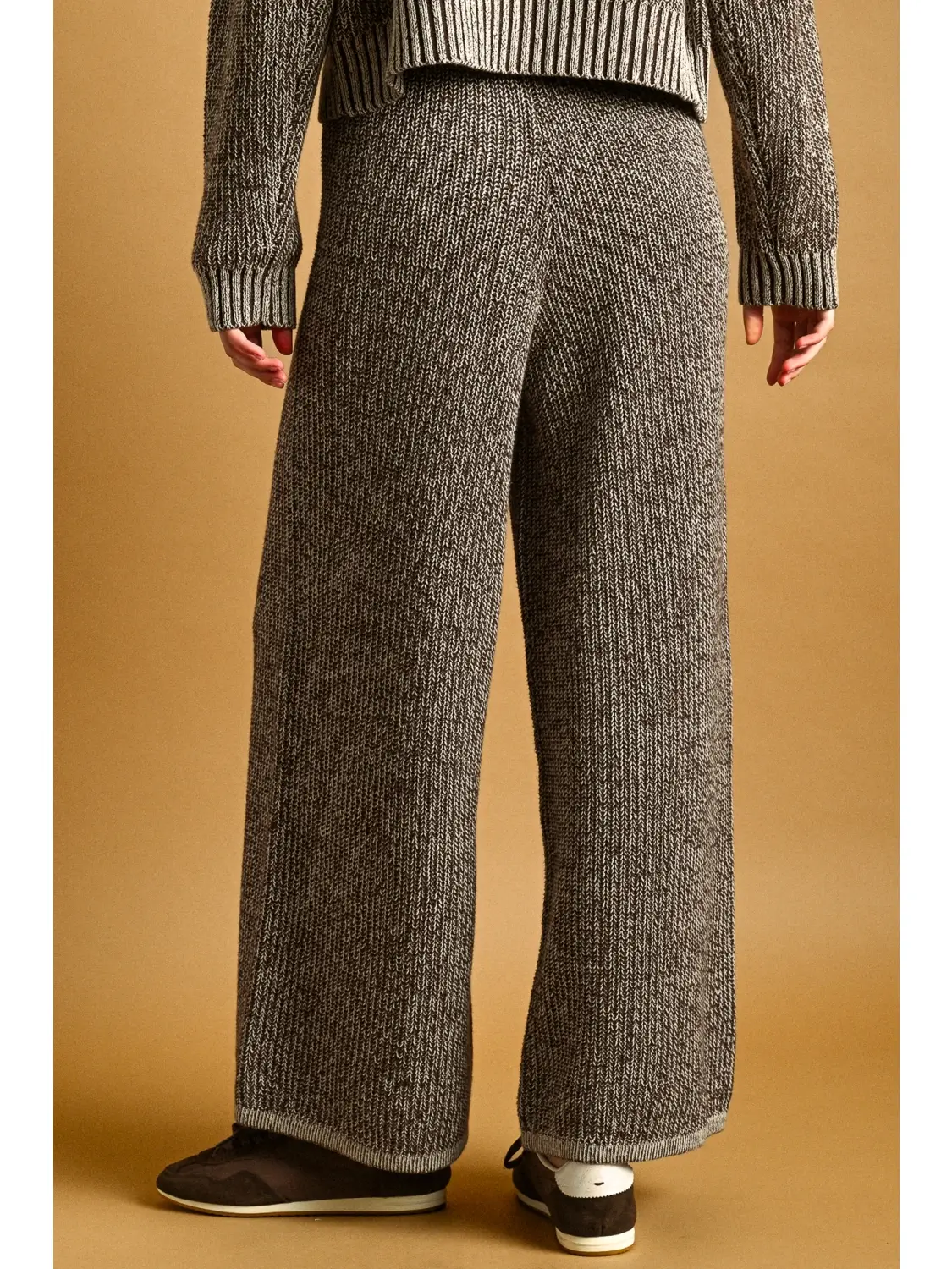 Two Tone Lounge Knit Pants