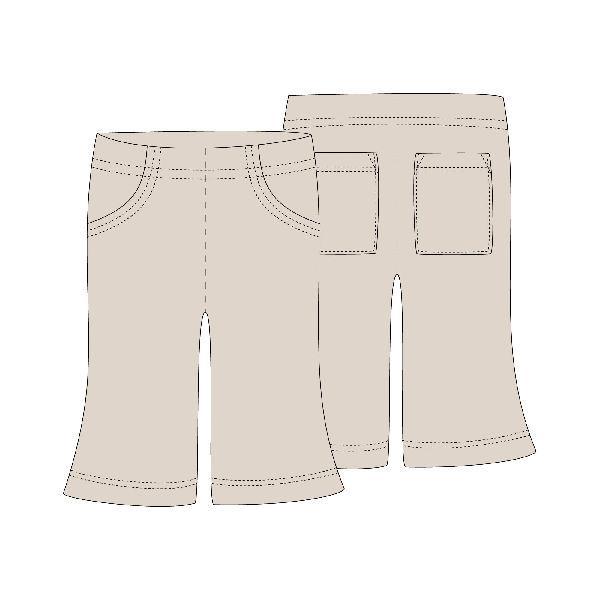 BOOTCUT PANT - OATMEAL
