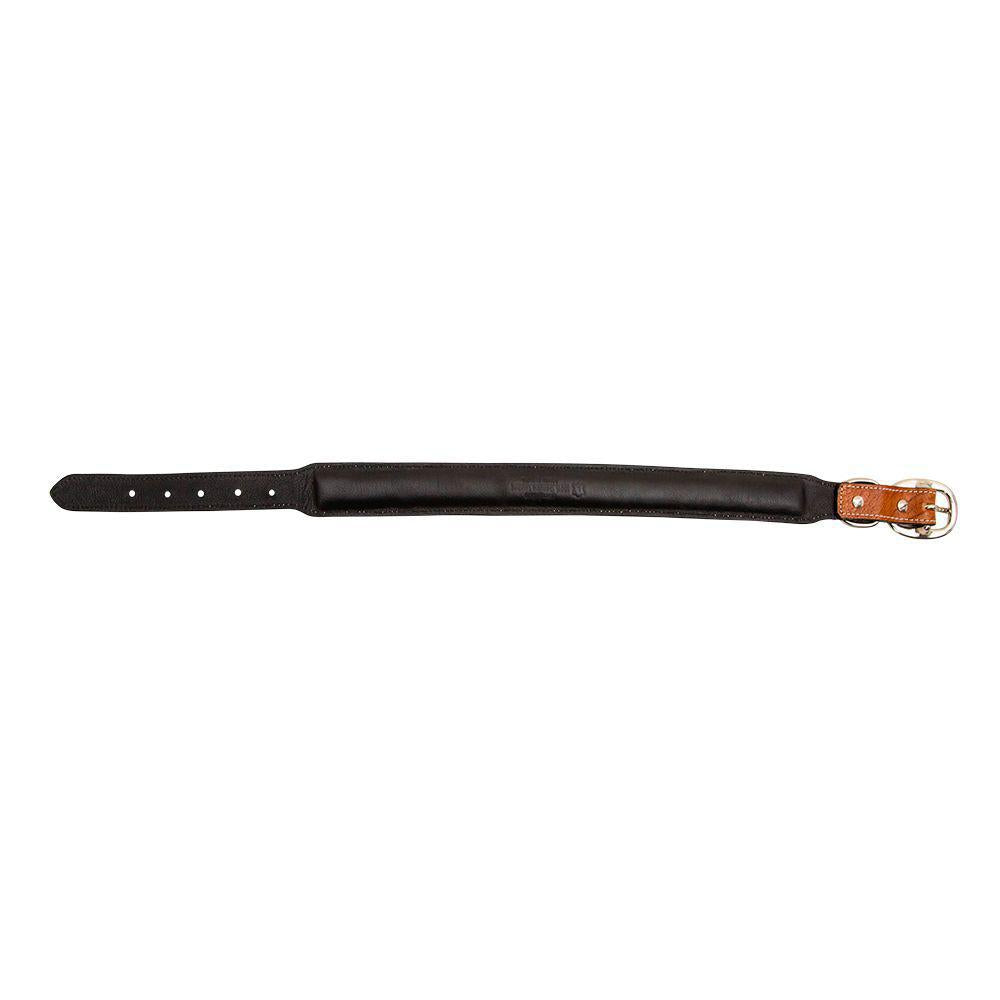 Zoomper Hand-Tooled Leather Dog Collar S-6887