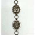NICKEL CONCHO BELTS 675-123 1/2