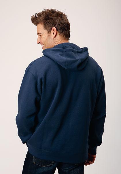 MENS OUTERWEAR   MENS ROPER L/S SWEATSHIRT W/HOOD - 03-097-0300-6616