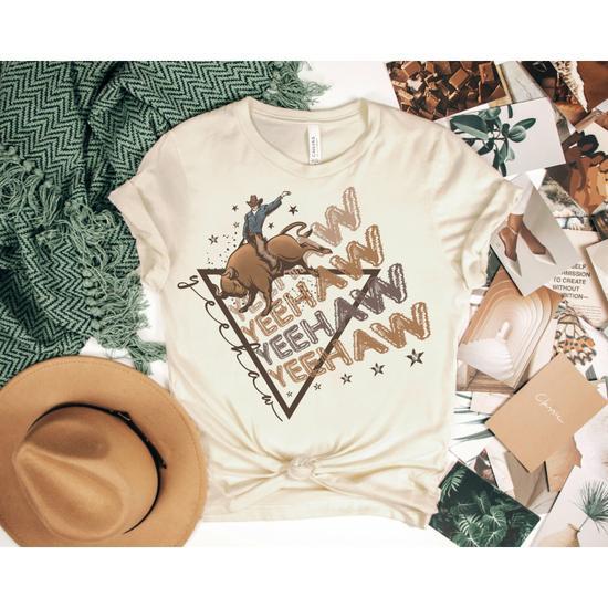 YEEHAW BULLRIDER T SHIRT