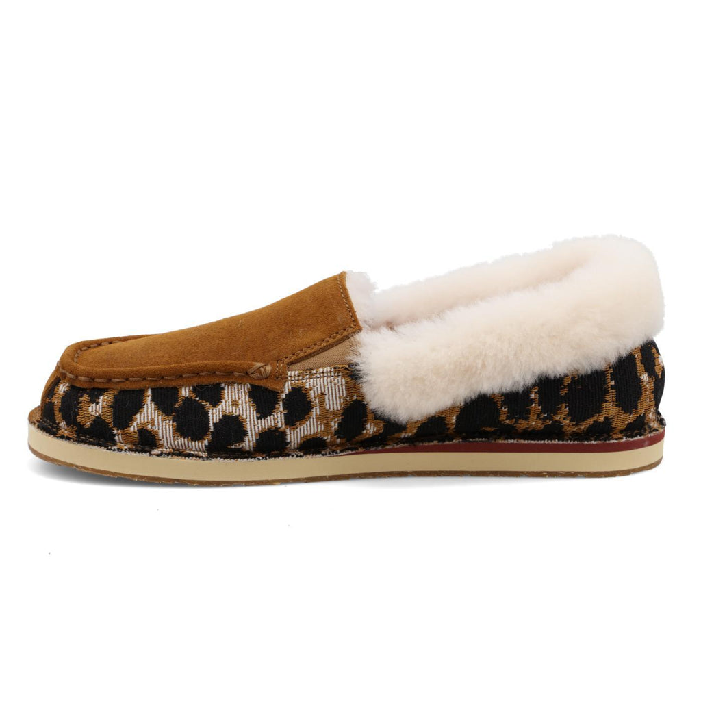 Slip-On Loafer - Tan & Cheetah - WCL0015
