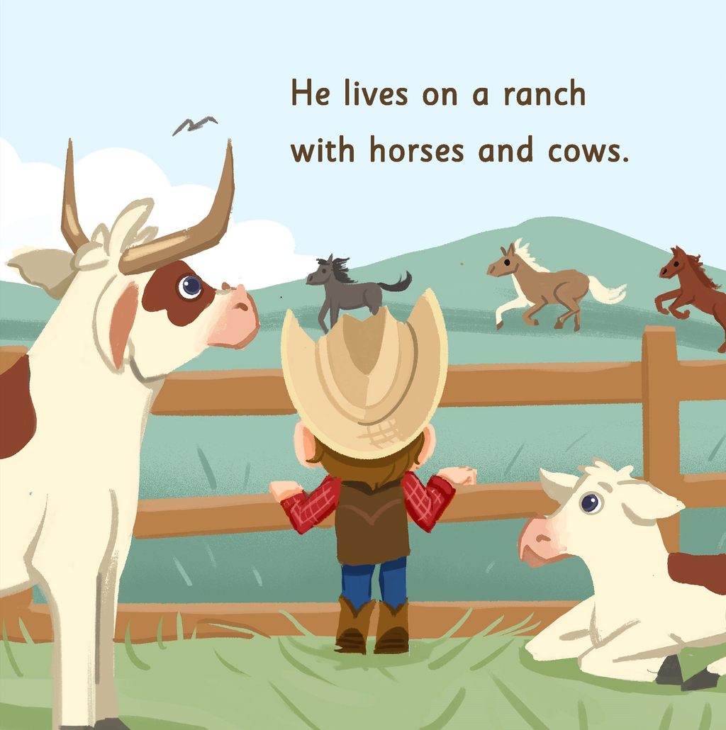 Buckaroo Beau Lives On A Ranch