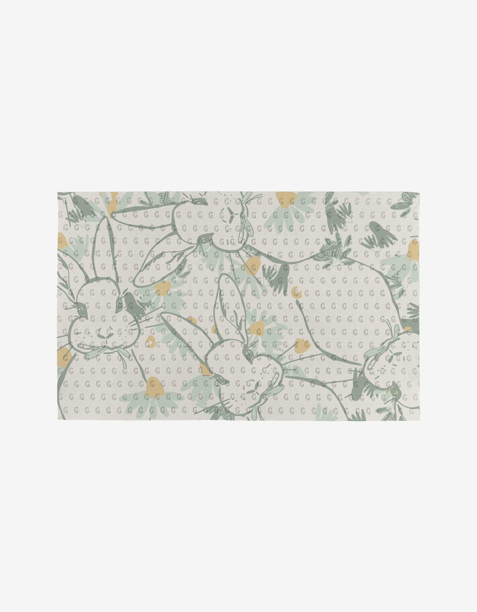 Bunny Tea Time Not Paper Towel