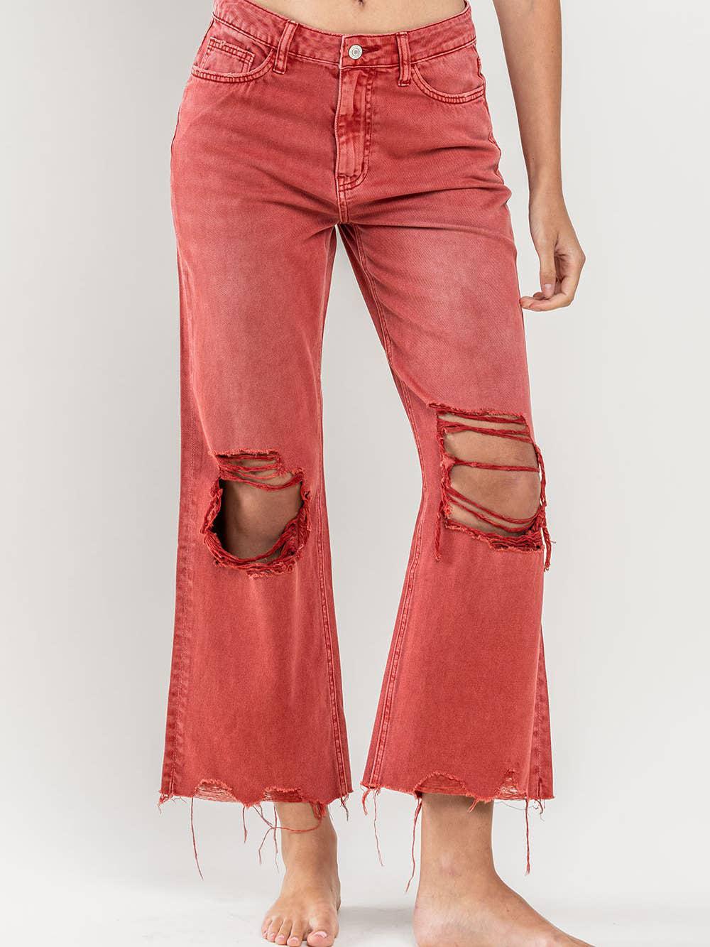 90'S VINTAGE CROP FLARE - BOSSA NOVA