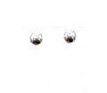 Sterling Silver 10MM Ball Pearl Earrings