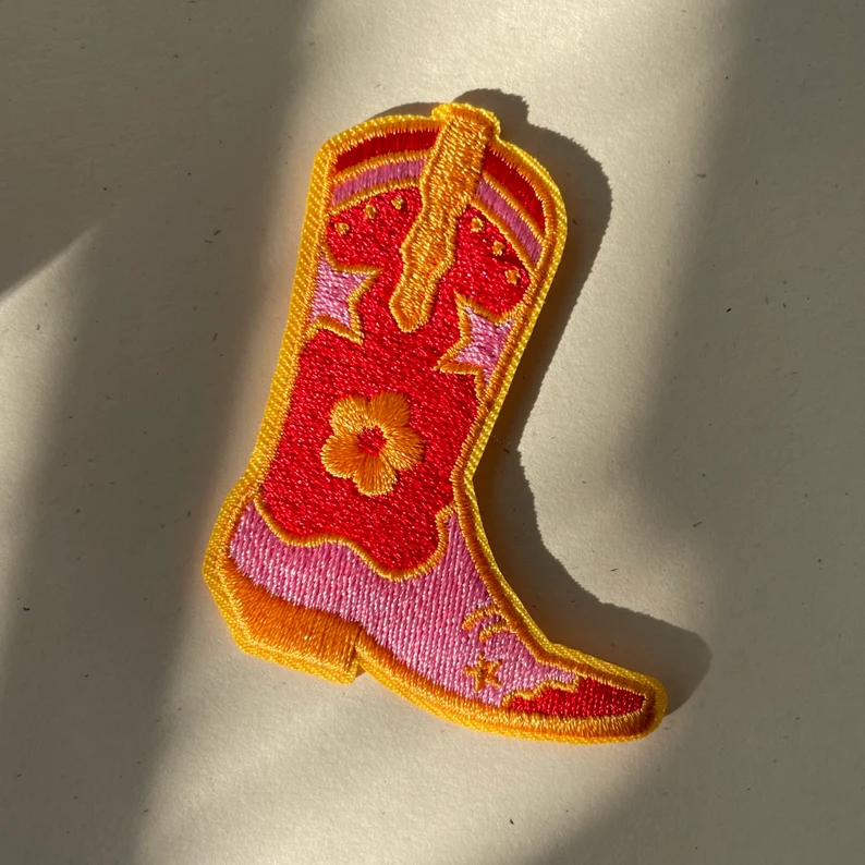 Cowgirl/Cowboy Boot Patch