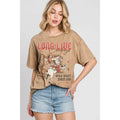 LONG LIVE COWBOYS GRAPHIC TEE - MINERAL TAUPE