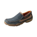 MENS DRIVING MOCCASIN SLIP ON - SOFTLY BLUE MDMS008