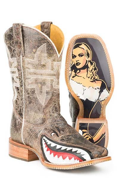 TOASTIN A GNARLY SHARK / BEER GIRL SOLE 14-020-0007-0002