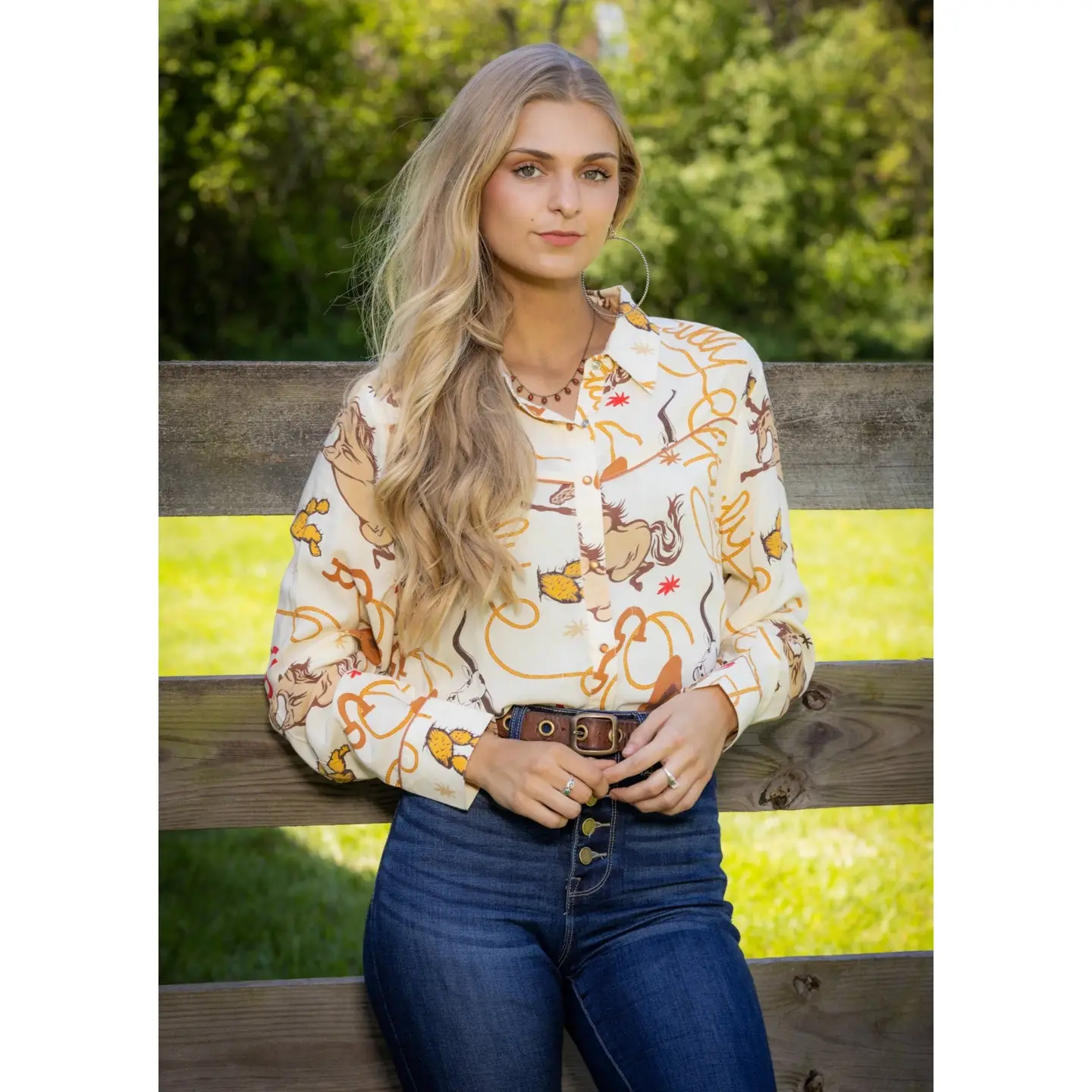 Jessie Snap Top