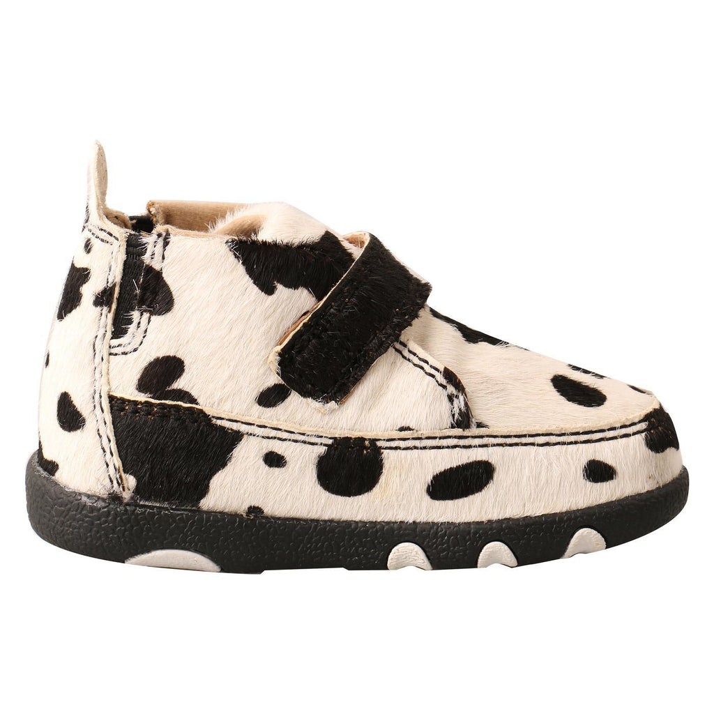 INFANT DRIVING MOCCASINS - HAIR ON HIDE ICA0013