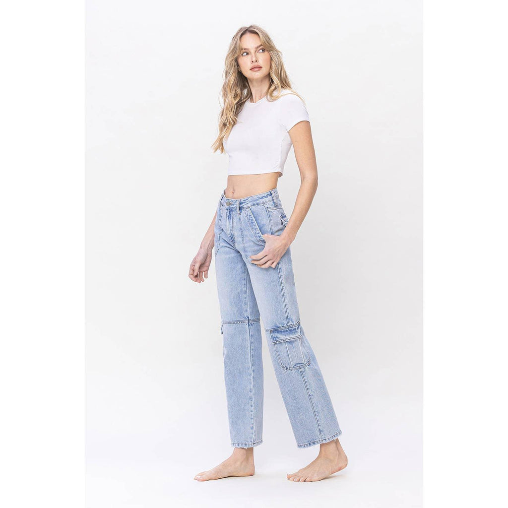 HIGH RISE DAD CARGO PANT