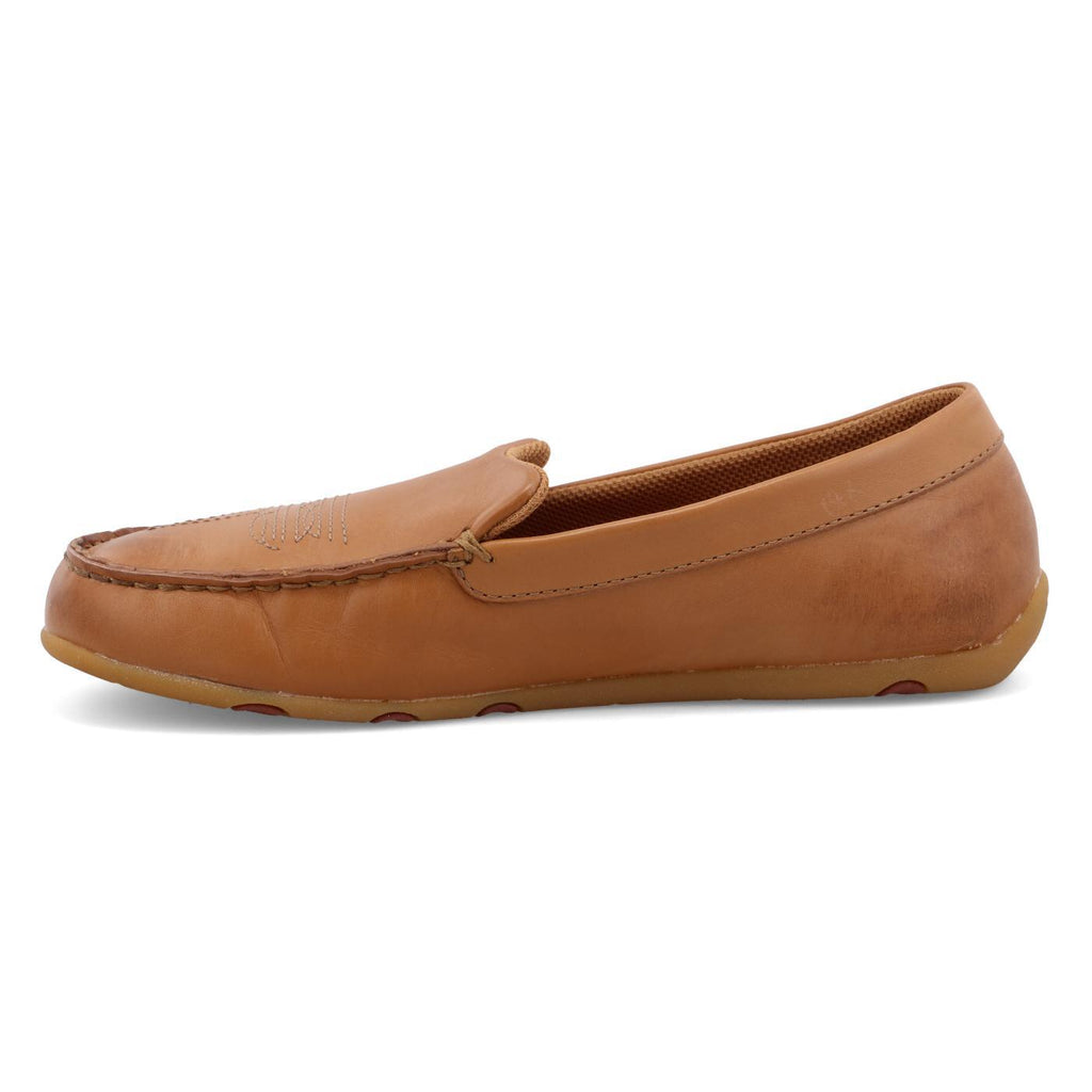 WOMENS SLIP ON LOAFER - TAN WSR0006