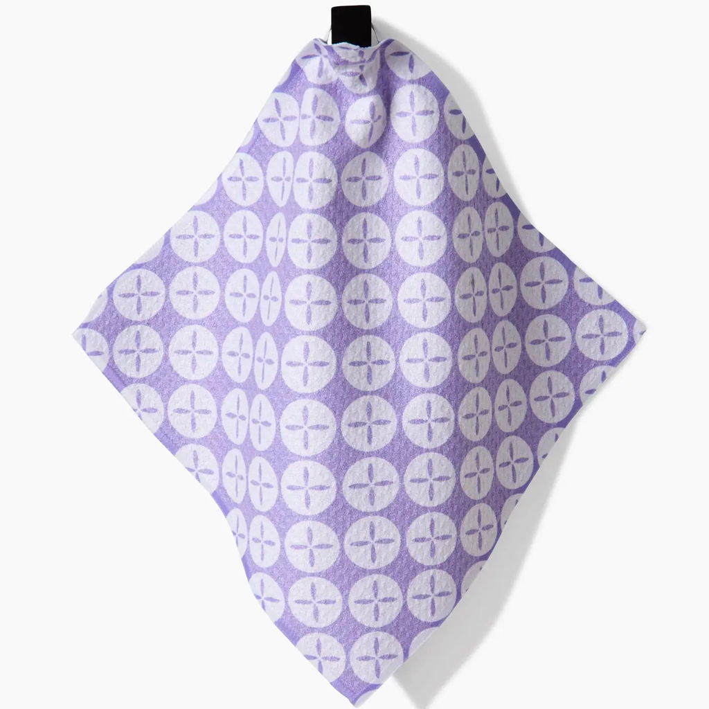 Button Vines and Daisies Dishcloth Set