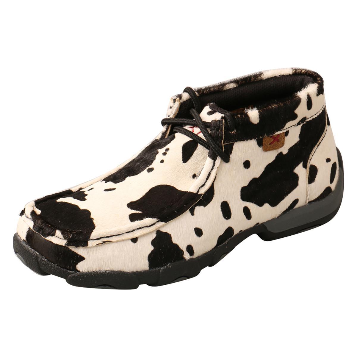 YOUTH DRIVING MOCCASINS - BOMBER/HIDE ON HAIR YDM0045