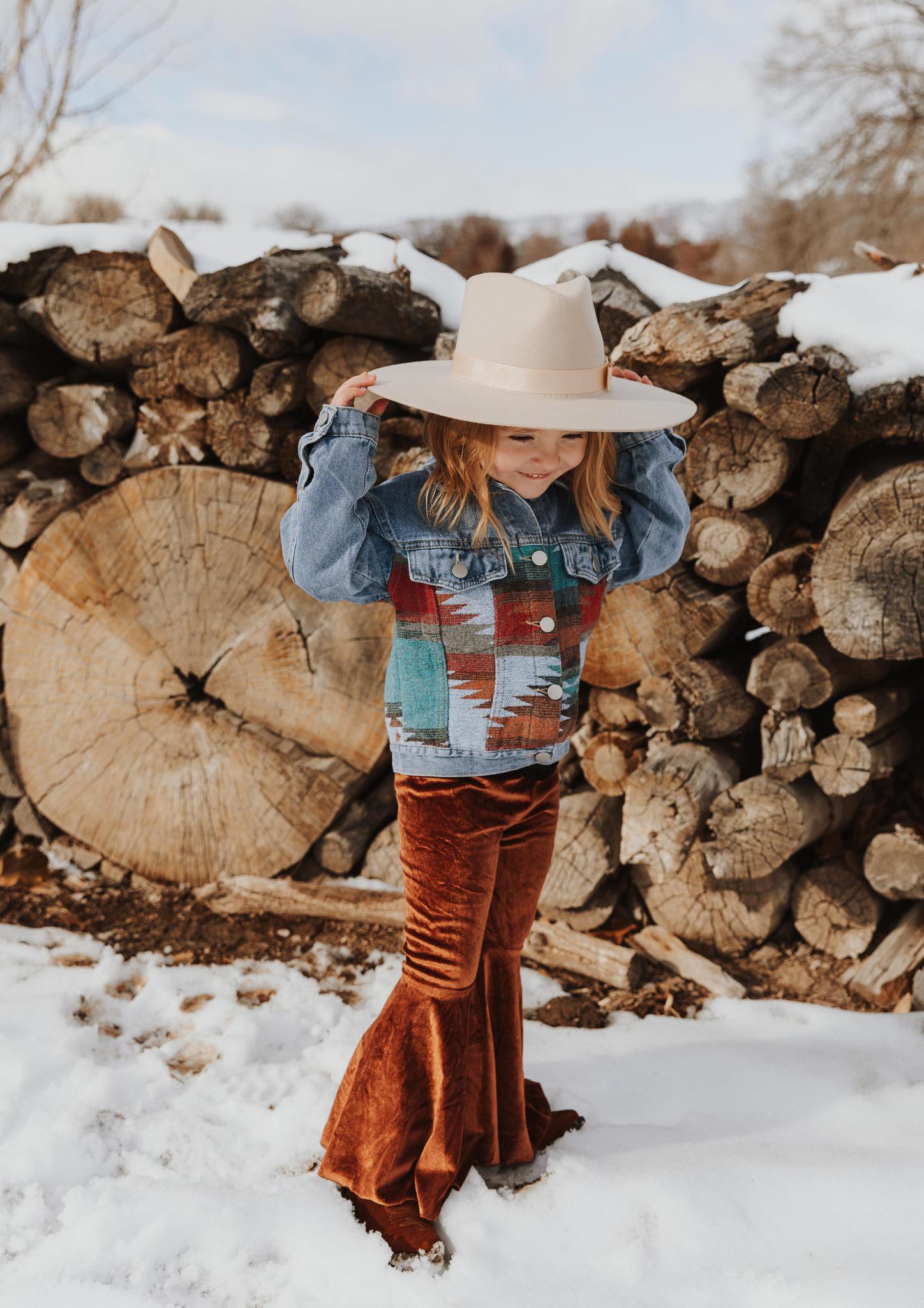 AZTEC DENIM JACKET