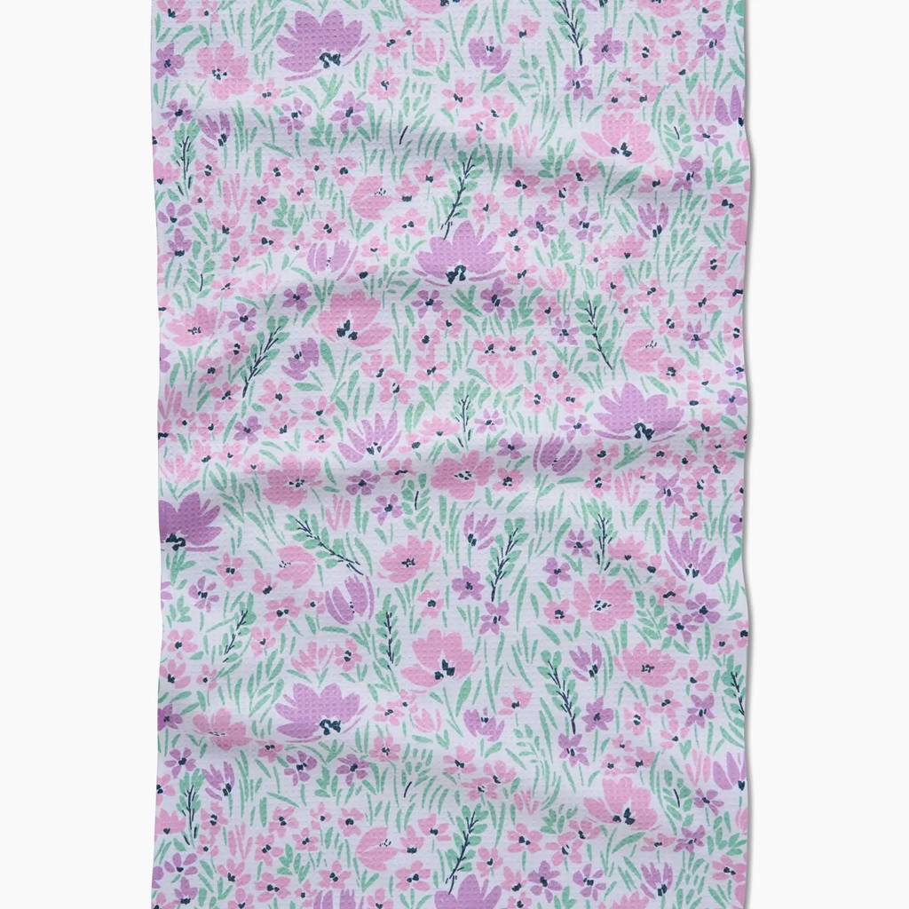 Spring Fleur Blooms Tea Towel