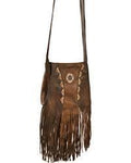 Brown Beaded Bag