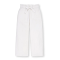 Linen Paper Bag Tie-Waist Pant