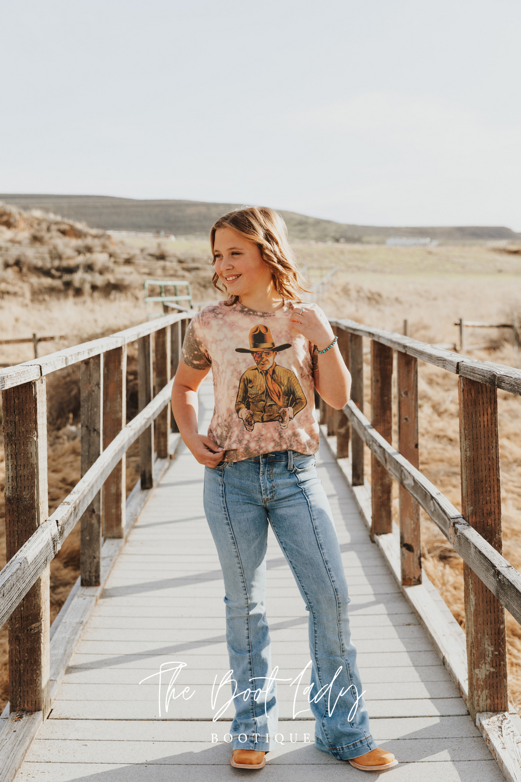 GINA KIDS Bowie Cowboy Tee