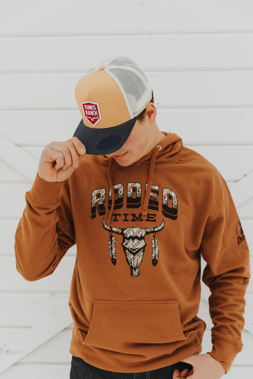 RODEO TIME TRIBAL HOODIE