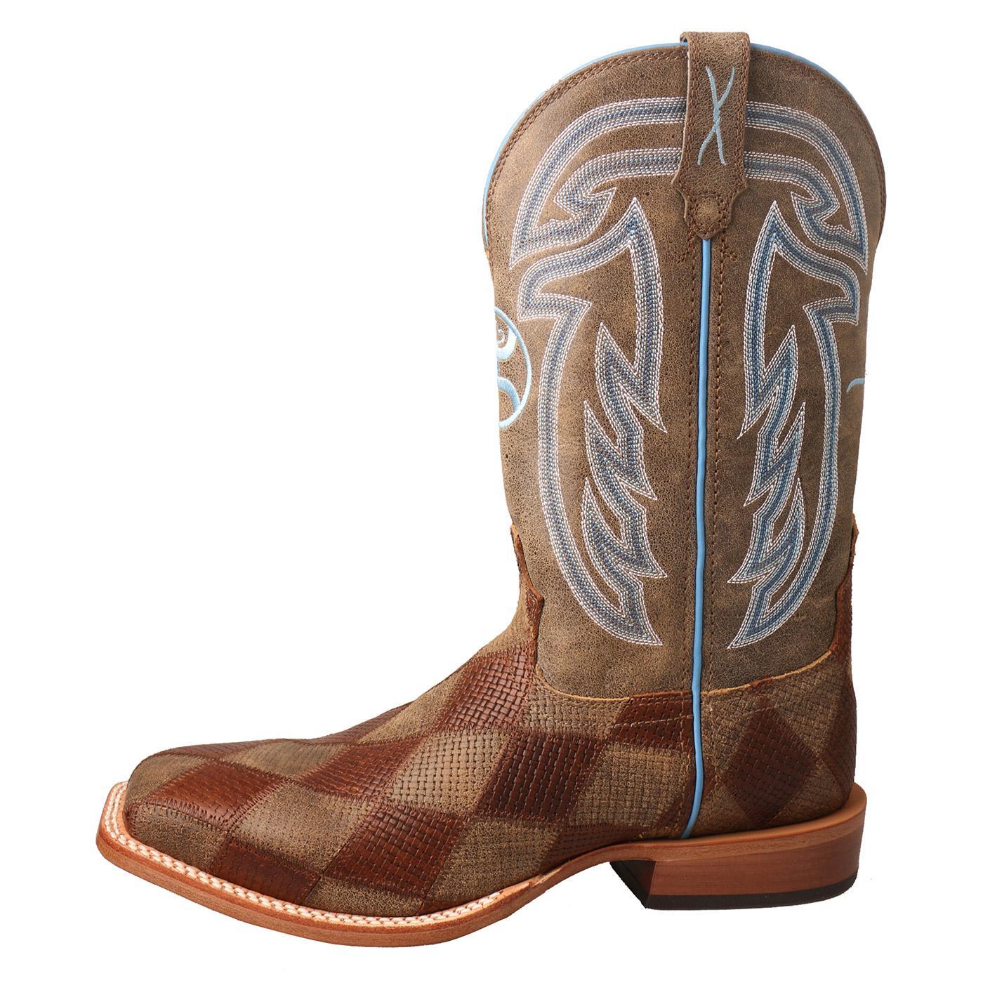 12" Hooey Boot - Chocolate & Key Lime MHY0035