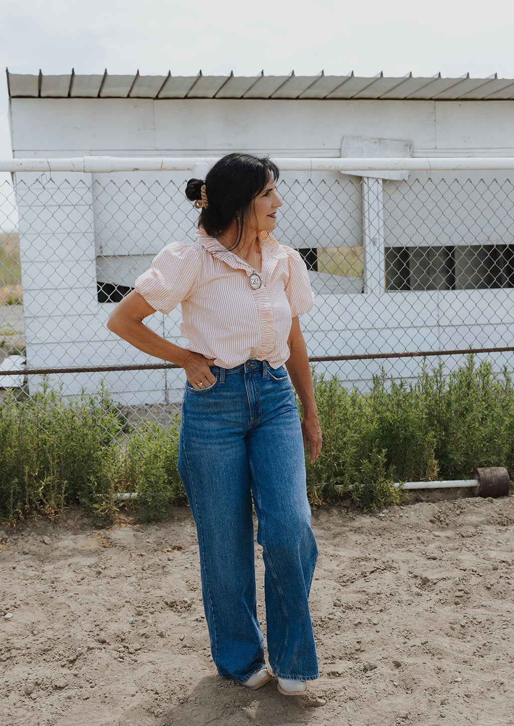 Wrangler Retro® Bailey Wide Leg Jean - High Rise - Yvette