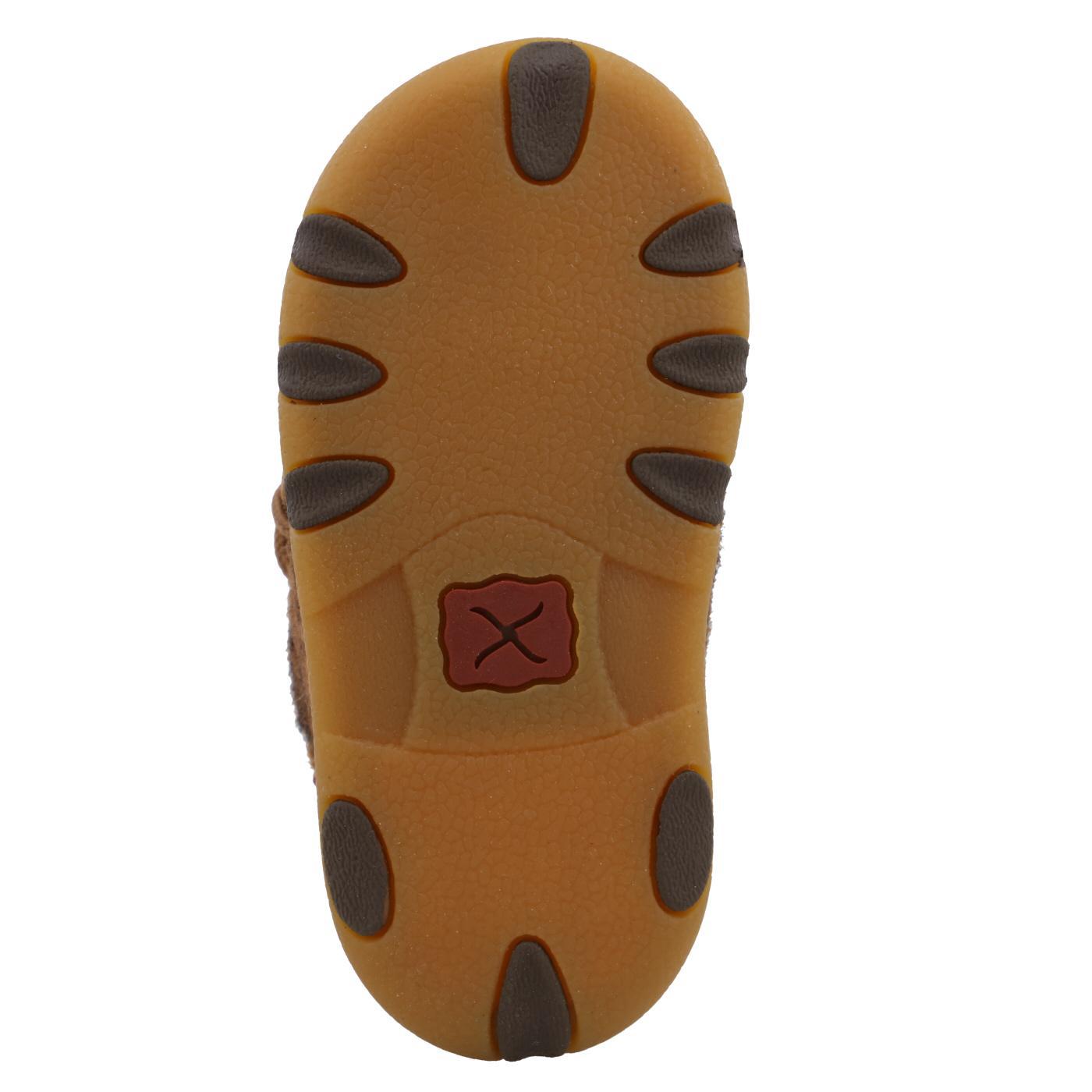 INFANT DRIVING MOCCASINS - BOMBER/LIGHT BRINDLE ICA0015