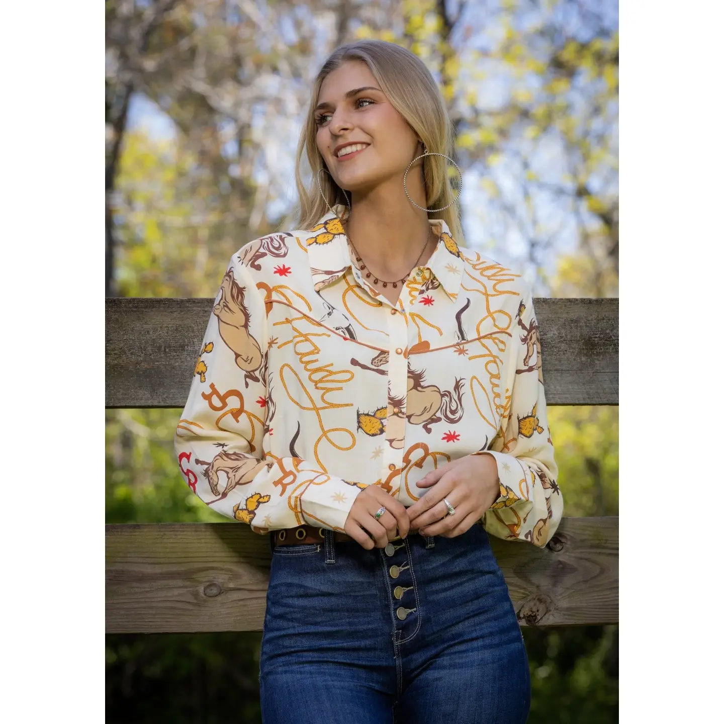 Jessie Snap Top