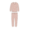 KID'S ORGANIC L/SLEEVE PJ SET - RODEO ROSE