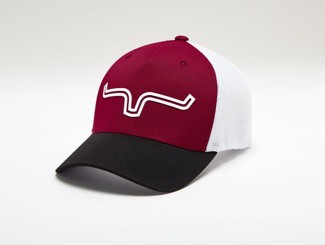 Kimes 110 Double Trac Trucker Hat - Dark Red