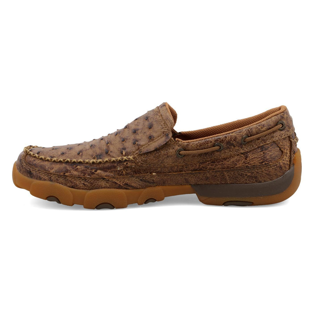 Slip-On Driving Moc - Bomber Ostrich MDMS019