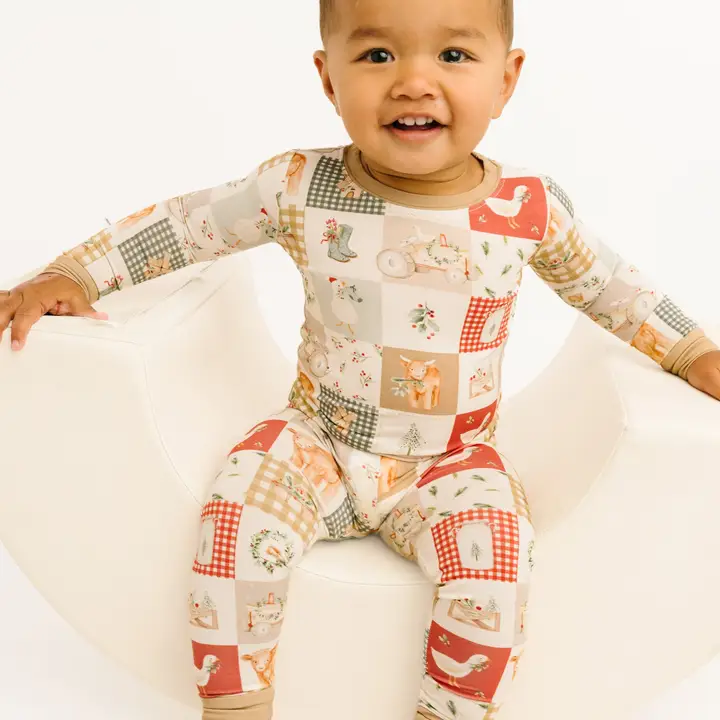 Country Christmas Bamboo Set