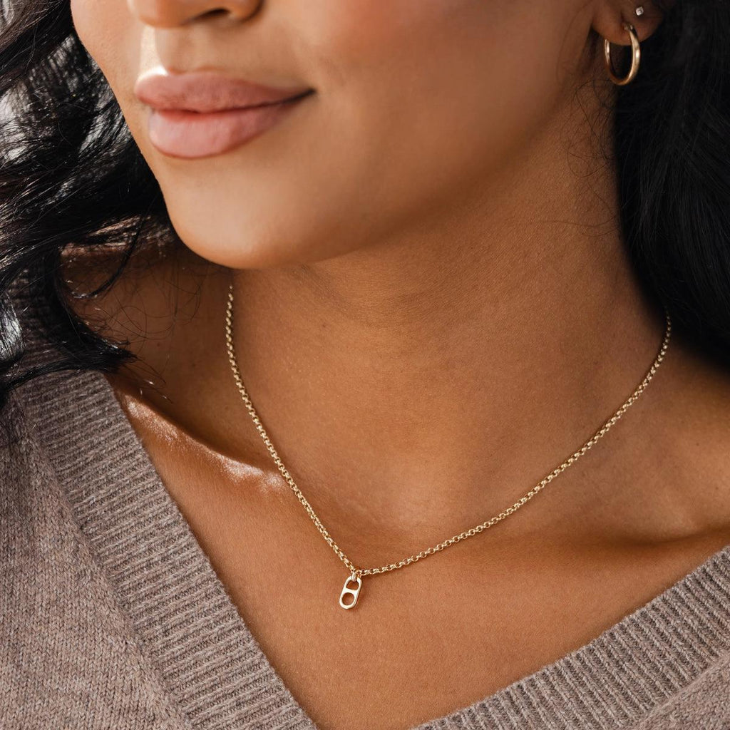 Made By Mary Soda Tab Charm - Gold