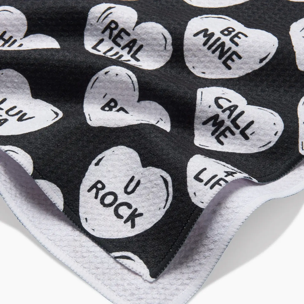 Bff Candy Hearts Tea Towel